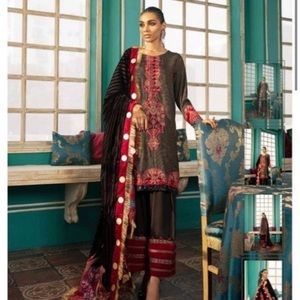 New 3 piece winter Pakistan dress salwarkaneez charisma